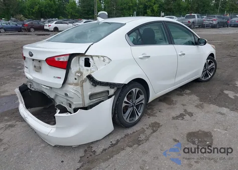 2014 Kia Forte Ex from USA, damaged, VIN KNAFX4A84E5152453